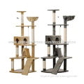 Artificial Cat Tree, Natural Sisal Rope and Chipper Board